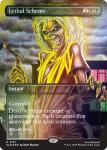 Lethal Scheme Rainbow Foil Secret Lair Drop Series - Damaged Foil