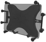 RAM Mounts RAM-HOL-UN9U X-grip Universal Holder For 9"-10" Tablets Compatible With RAM B 1" And C 1.5" Size Round Ball Bases