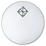 22 Inch Bass Drum Head White With Logo