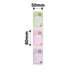 NB469 - - B1 B21 B3S B4 - 50X80MM - 95 Fruity Girl Multi-colour Labels