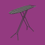 Salton Mesh Ironing Board Black