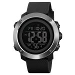 Men's Black Digital Sports Watch Military Electronic Wristwatch