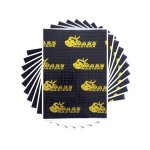 Box Of 10 Sheets Sound Deadening Carbon Black
