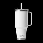 Rambler 42 Oz Straw Mug - White