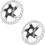 203MM 6-BOLT Bicycle Floating Disc Brake Rotor - 2 Pack