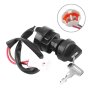 Motorcycles Ignition Key Switch For Yamaha Banshee Warrior Raptor 350