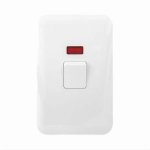 Waco Isolator Switch With Indicator Light White 32A