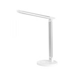 TAOTRONICS LED 410 Lumen Desk Lamp With USB 5 V 1 A Charging Port Silver