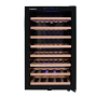 Snomaster Black 50 Bottle Single Zone Wine Cooler - SMWC-50