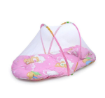 New Born Foldable Baby Mosquito Net tent - Pink