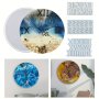 1pc Drop Glue Round Clock Making Silicone Mold Roman Arabic Digital Clock Ornaments Silicone Mold For DIY Wall Hanging Clock Making Home Decor