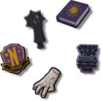Addams Family 5 Pack Jibbitz - Multi Osfa