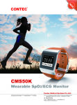 Ecg Watch CMS50K With SPO2