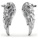 DESTINY Angel Wing Earrings With Swarovski Crystals