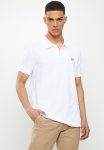 Pique Polo - White