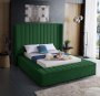 Whimsy Sleigh Bed Double -green