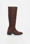 Scotia 1 Block Heel Boot - Chocolate