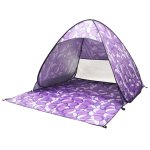 Perfect Purple Pop-up Beach And Camping Tent
