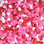 Heart Red White And Pink Mix