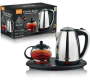 RAF 2 In 1 Electric Kettle 2.2L Stainless Stell With Auto Shut Off Function