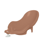 Bebejou Bath Support-assorted Colours - Copper