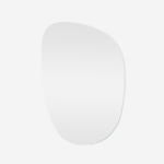 Emerging Creatives Float Frameless Organic Mirror - Organic Mirror + LED Strip Lighting Warm White