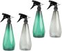 4PCS 1L Plastic Gardening Spray Bottles With Fine Mist Pump Multipurpose