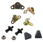 A7536 Car Tailgate Hinge Insert Kit + Lock Bolt + Rear Rubber Stopper 15074253 15078745 For Chevrolet