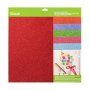 2007757 - Cricut Glitter Cardstock 12X12'' 10-SHEET Sampler Brights