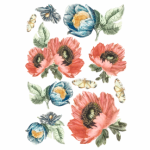 Vinyl Transfer Pink Poppy