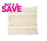 Buy 4 H&s Scatter Cushion Patchwork Nat For R499