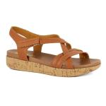 Lunda Leather Slingback Sandal - Oak - 8