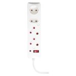 Flash Multiplug 4 Way Surge Protected