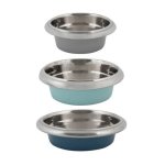Painted Stainless Steel Easy Grip Bowl - Large 12 Cups
