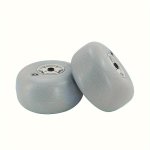 2 Packs Promotion Polyurethane 12 Inch Universal Beach Wagon Sand Wheels Beach Wheels For Beach Cart High Quality Puncture-proof