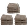 Hotel Collection Towel -520GSM -facecloth -pack Of 9 -pebble
