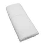 Plush Bath Towel White