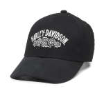 Women’s Ice Biker Embellished Hat – Black Beauty