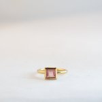 Square - Large - Pink Tourmaline Large