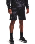 Men's Project Rock Rival Fleece Shorts - Black Sm