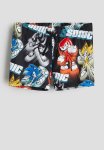 Printed Swimming Trunks - Black Sonic The Hedgehog