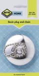 Home Plug Basin Chrome & Chain