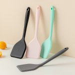 Premium Silicone Spatula For Home Use - High Heat Resistant Non-stick Kitchen Turner For Cooking & Baking - Essential Kitchen Ut