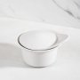 Stoneware MINI Oven Dish With Cap Lid - Grey