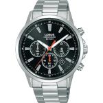 LORUS Gents Sport Black Dial Multifunction Watch