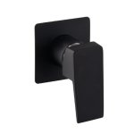 Studio Bath shower Mixer- Concealed Black Matt