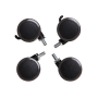 Castrol Castor Wheels For Tekdesk Or Neodesk Set Of 4