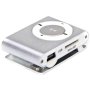 Pocket MP3 Player With Back Clip - Uses Micro Sd Silver