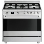 Smeg 90X60 Cm Cooker With Gas Hob SSA91MAX2