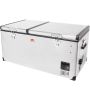 Snomaster 92.5L Low Profile Dual Compartment Mobile Fridge/freezer SMDZ-LP96D